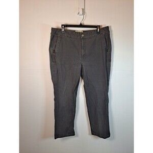 Duck Camp Pants Mens 38x28.5 Gray Hiking Hunting Outdoors Cordura Canvas Brush